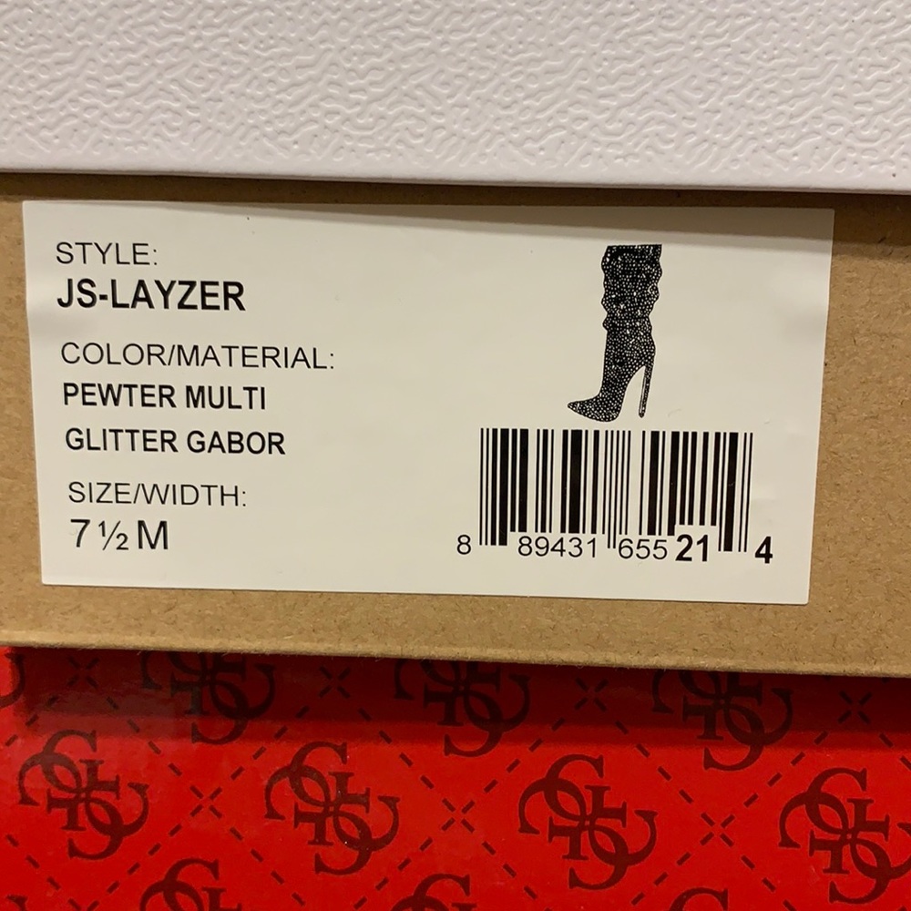 Jessica Simpson layzer boots - (silver)